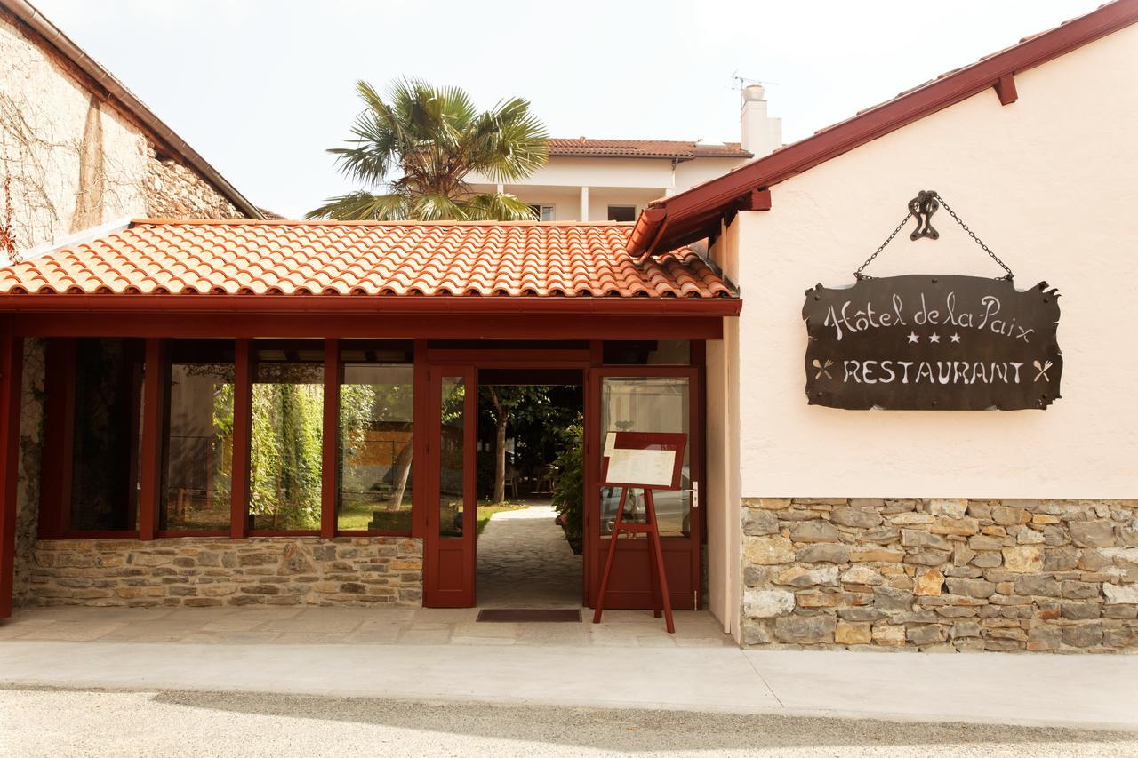 Hotel-Restaurant De La Paix Saint-Palais  Εξωτερικό φωτογραφία